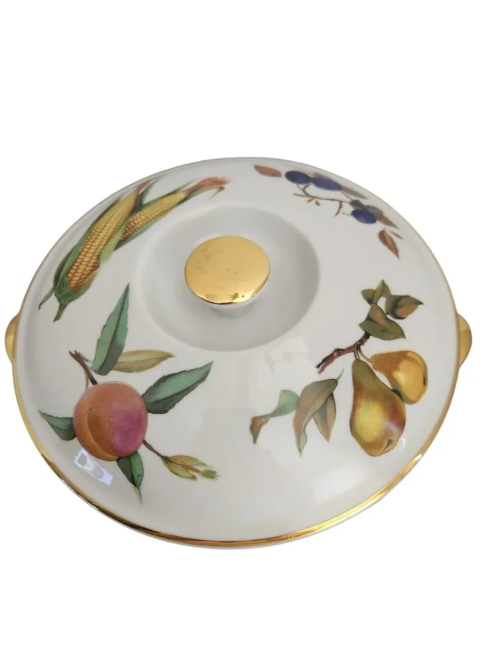 Vtg Royal Worcester Evesham Covered Casserole Dish 2Qt England w/ Box Unused
